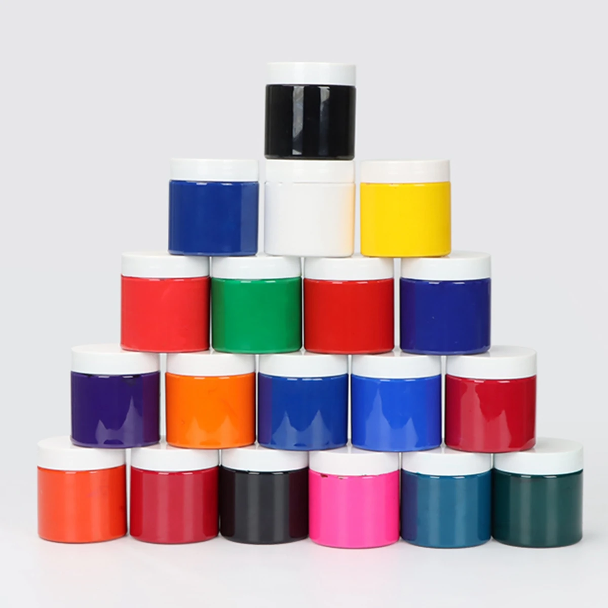 100ml Screen Printing Ink Acrylic WaterBased Color Inks for Textiles Silk Screen Printing Fabric Clothes Paper Stencil Pigment