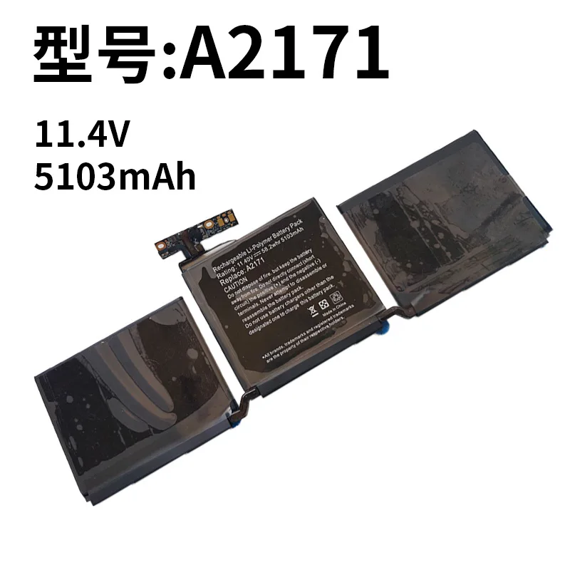 Applicable to Apple A1713 A2171 A1708 A2159 A2289 A2338 laptop battery