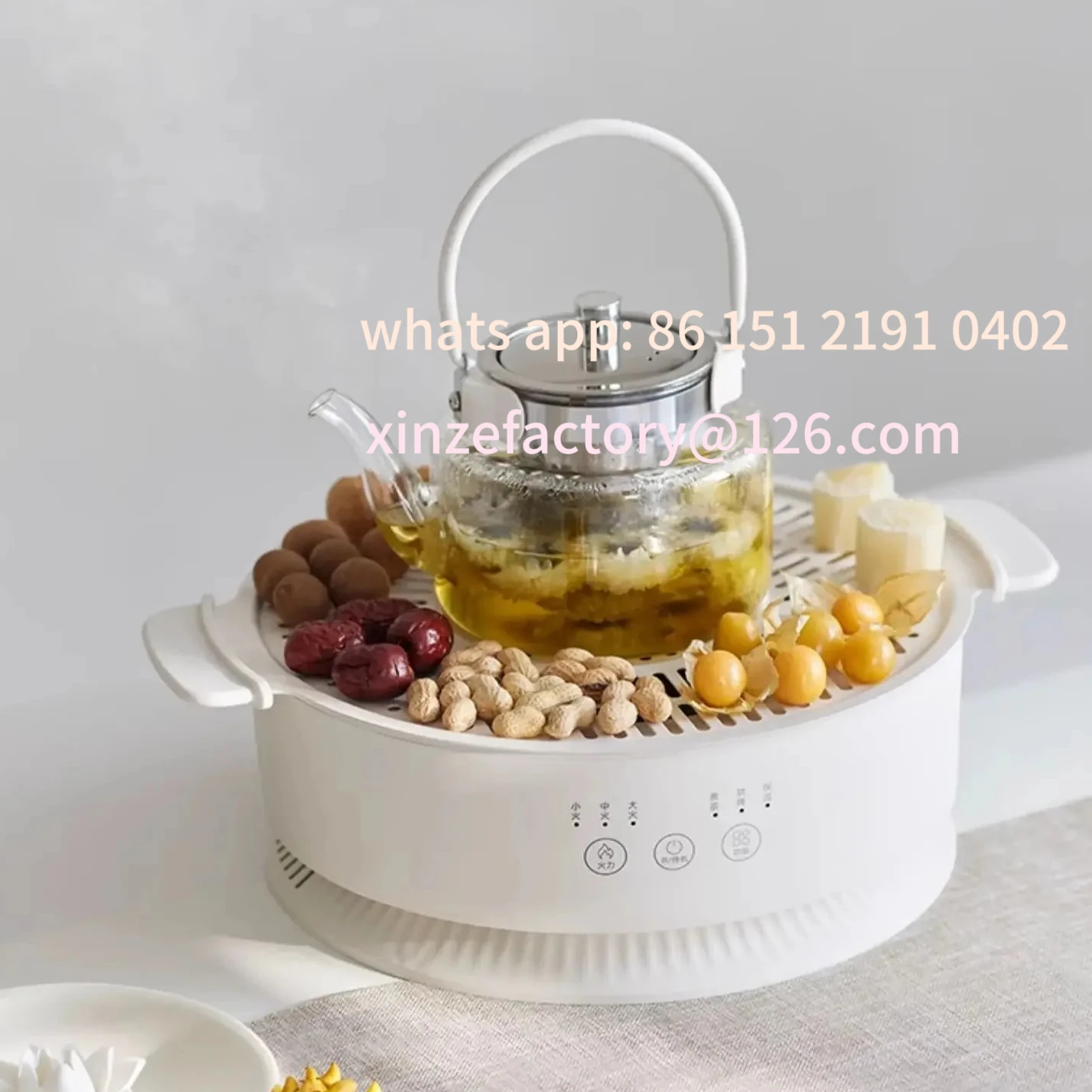 Be suitable for 220V Electric Tea Stove Glass Teapot Set Home Use Fast Heating Health Tea Makercustomizable