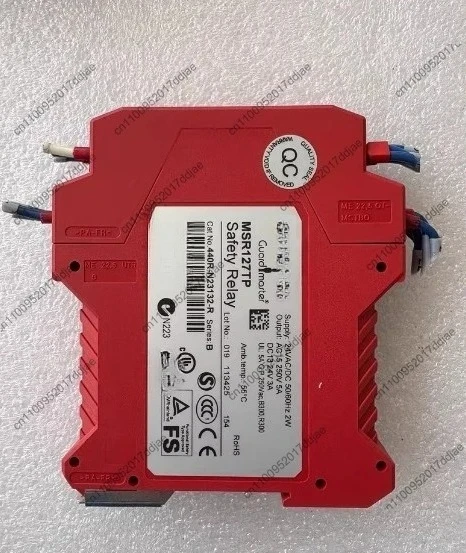 

Реле безопасности MSR127TP MSR127RP 24 В переменного/постоянного тока AC15 250 В 5 А или DC13 24 В 3 А, тест ОК