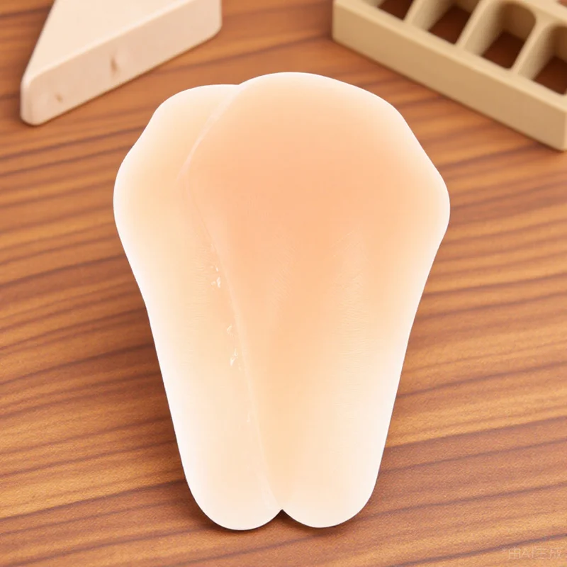 1 paire de genouillères en Silicone, coussin épais, Support pour patinage sur glace, Snowboard, Protection sportive, coussinets adhésifs respirants, soins des articulations