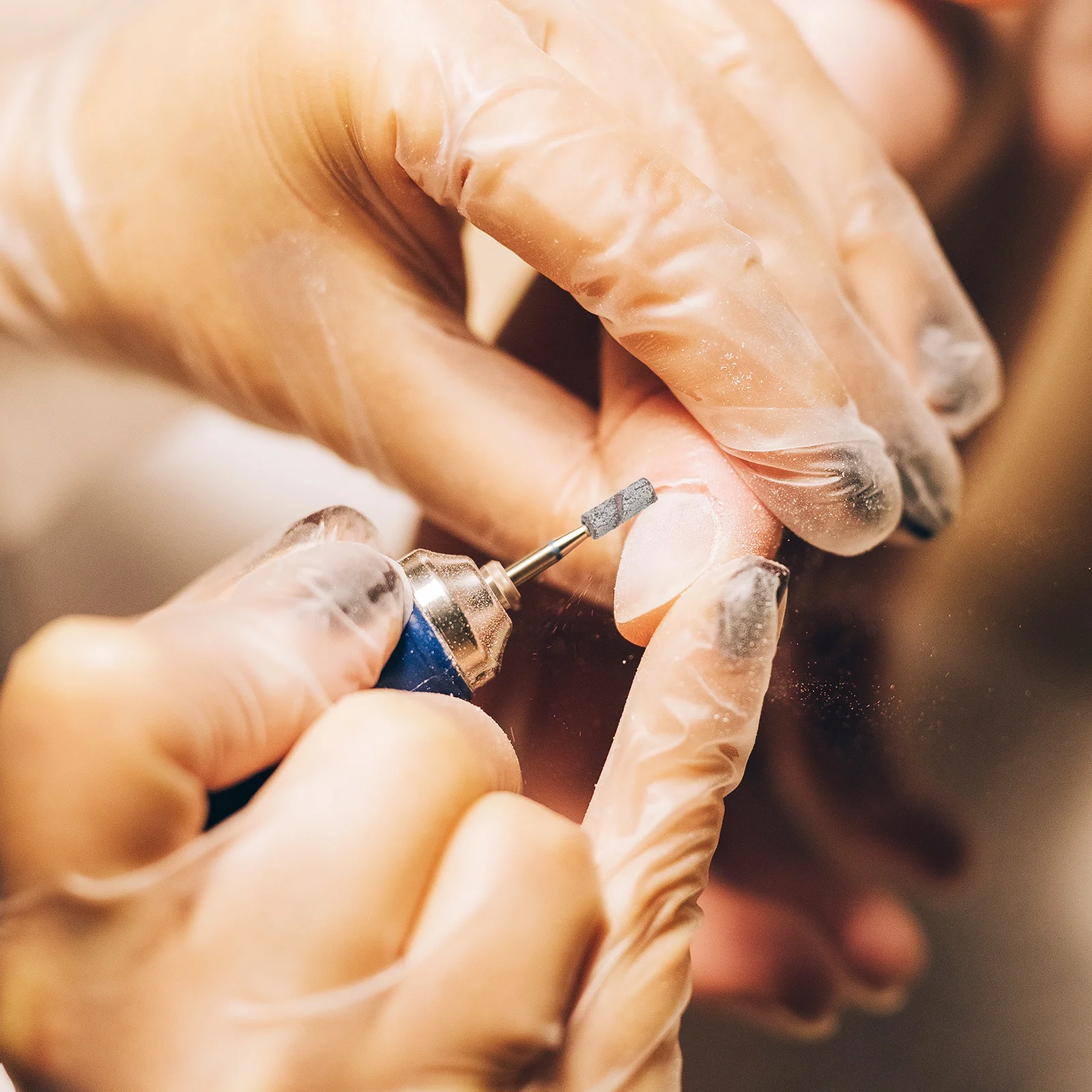 50 قطعة من أربطة صنفرة مثقاب الأظافر، حبيبات دقيقة للأظافر الاصطناعية الطبيعية، مجموعة إزالة طلاء الأظافر والباديكير #4