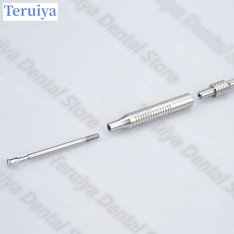 Premium Dental Microscopic Knife Handle | Round Shank Holder for Implant & Minimally Invasive Surgery