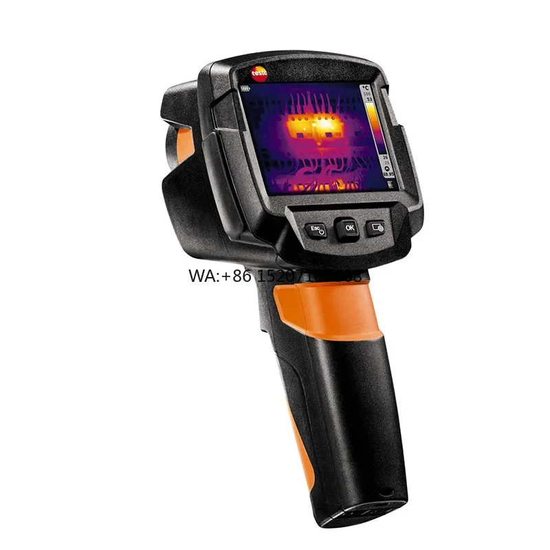 869 تصوير حراري 3.5 بوصة LCD مع 320 × 240 بكسل درجة حرارة عالية متعددة الوظائف تصوير حراري بالأشعة تحت الحمراء