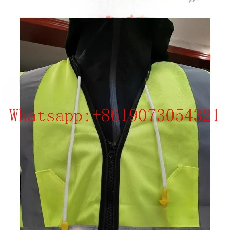 

Earplug vest, anti-noise reflective vest, earplug reflective clothing, fluorescent reflective clothing.
