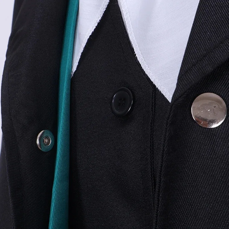 أزياء BSD التأثيرية لشخصية أنيمي كوميك كون لعب الأدوار إدغار آلان بو بدلة حفلات الهالوين؛ 2، ج'4، ح.