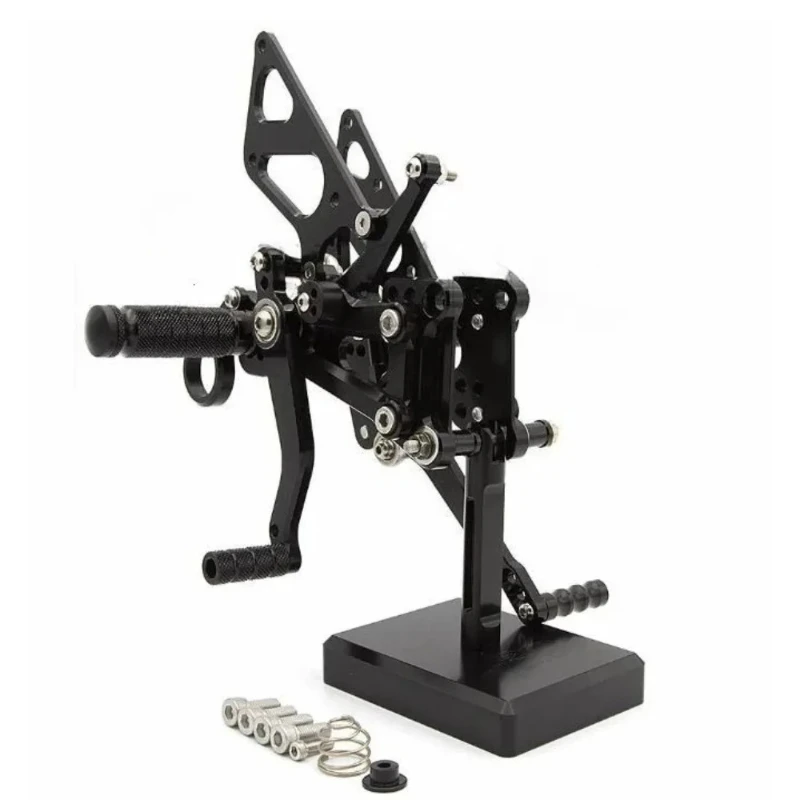 Motorcycle CNC Pedals Back Step Adjustable Position Rearset Footrest Foot Pegs For BMW S1000RR HP4 2009-2014 S1000R 2011-2016
