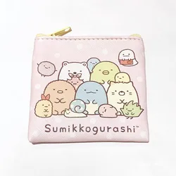 Nuovo Kawaii carino Anime Sumikko gurashi bambini piccolo PU portamonete portamonete portamonete piccoli portafogli per le donne