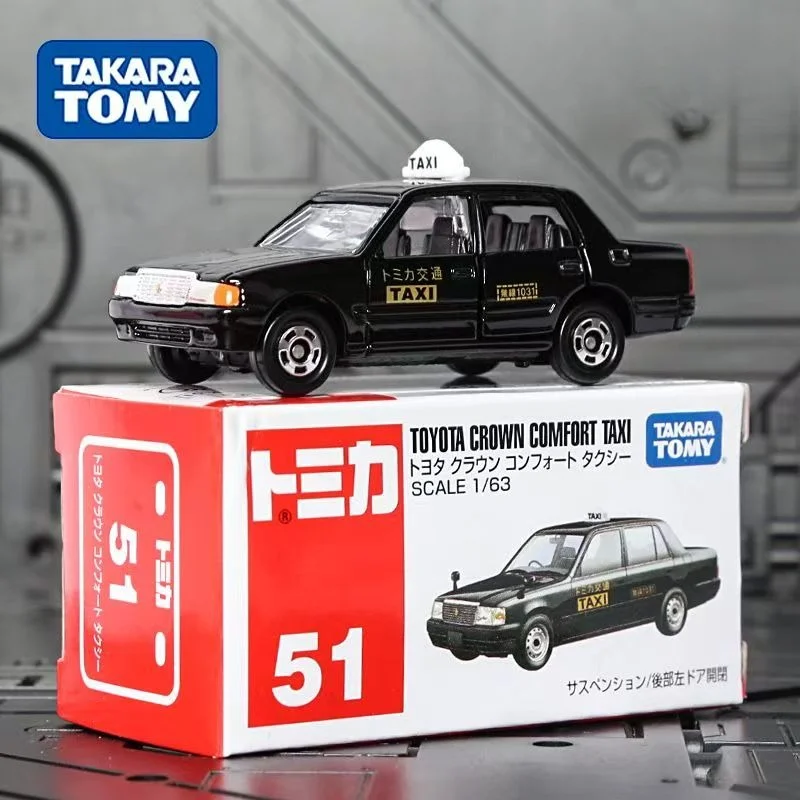 

TAKARA TOMY Dromida 51st Crown Taxi 746881 Alloy Toy Car Model for Boys Realistic Non Remote Control Traffic Toy