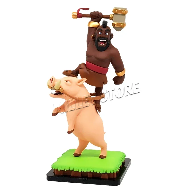 Muñeco Coleccionable Hog Rider de la Serie Victory Original de Supercell Royal Clash, Muñeco del Juego Clash of Clans, Modelo de Regalo Original