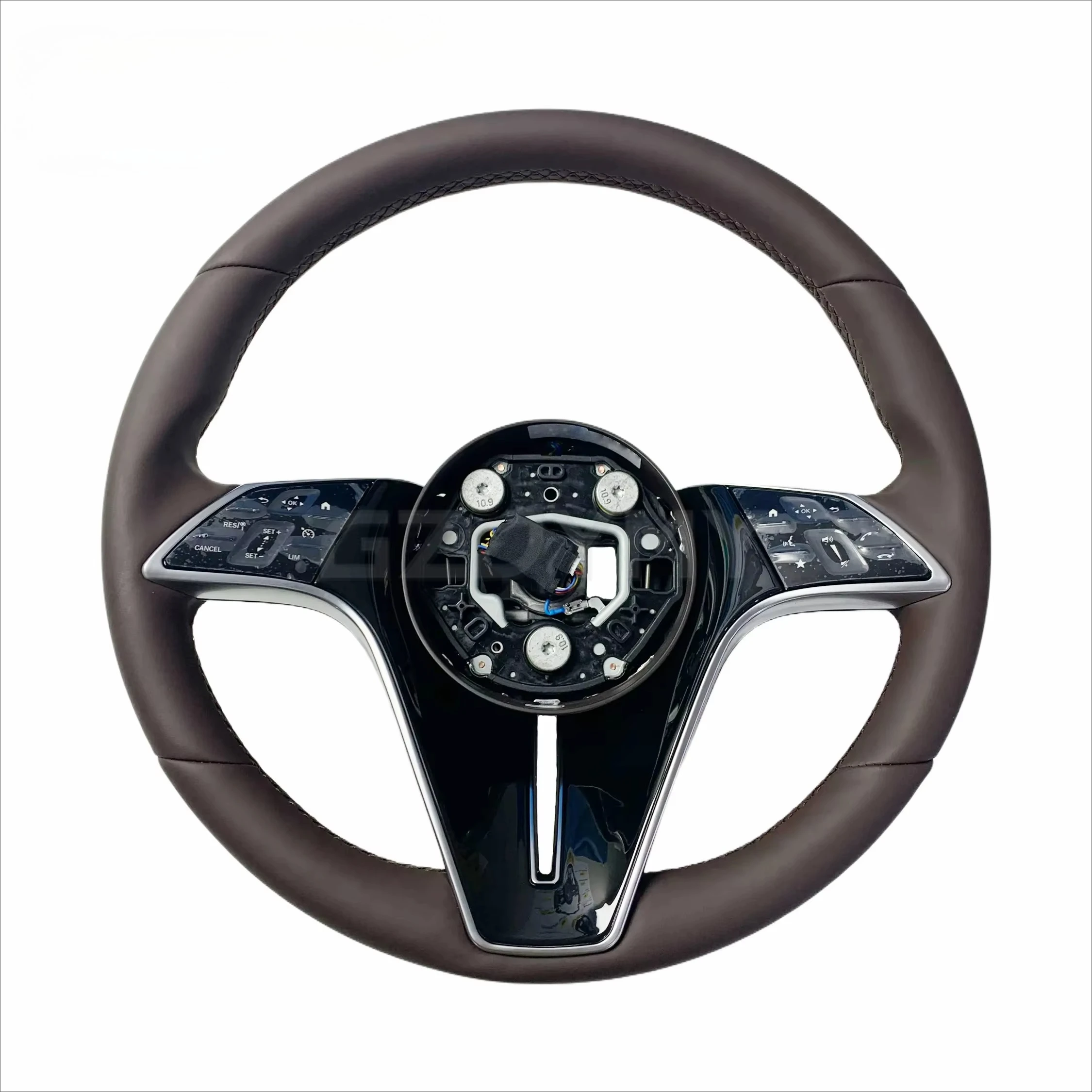 

Спортивные подрулевые лепестки из карбона и кожи для тюнинга автомобилей Mercedes-Benz C E S CLS AMG GLE GLS CLK W204-W223