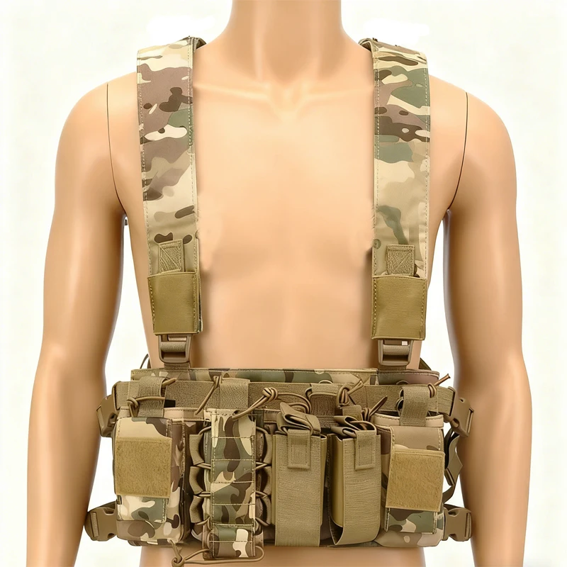 

D3 Tactical Vest Military Gear CS Wargame Body Vest Outdoor Chest Rig Vest Fit Airsoft Hunting