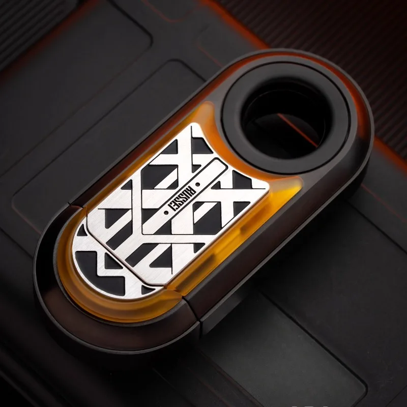 (Preordine) RUSSEI EDC Rusei Light Wing Fidget Spinner Diapason Composito Finger Push Card Giocattolo di decompressione