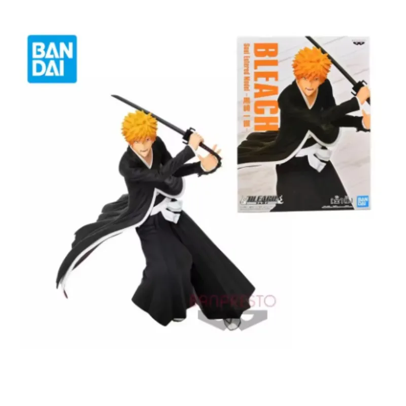 

In Stock Original BANDAI BANPRESTO BLEACH Kurosaki Ichigo Boxed Collectible Anime Action Figure Model Toy Gift