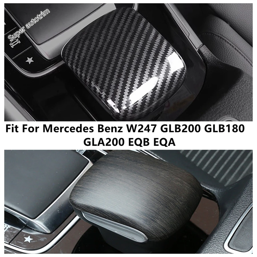 

Car Gear Shift Head Knob Cap Cover Trim Stickers ABS Accessories For Mercedes Benz W247 GLB200 GLB180 GLA200 EQB EQA 2020 - 2024