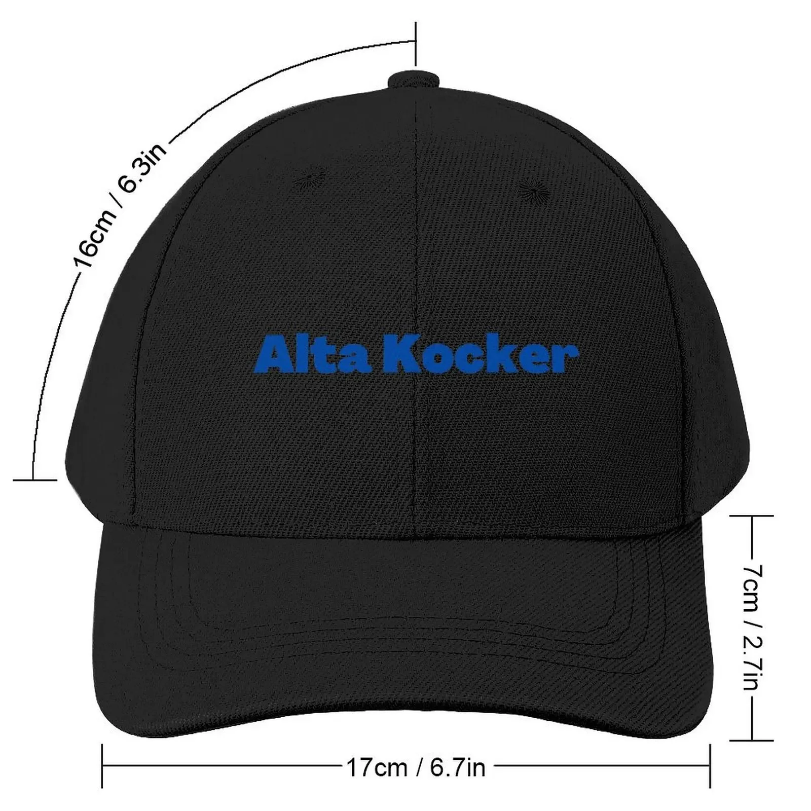 Yiddish Alta Kocker Funny Old PersonCap Baseball Cap Anime Hat black Hats For Men Women's