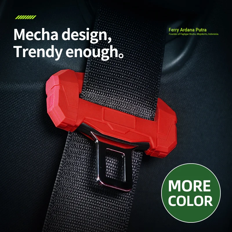 

universal car seat belt buckle cover silicone scratch resistant protective cover For Porsche Panamera Macan Cayenne 911 718