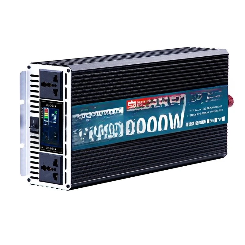 

Pure sine wave inverter converter 12v24v to 220v vehicle high power 48v60v72 universal reverse voltage