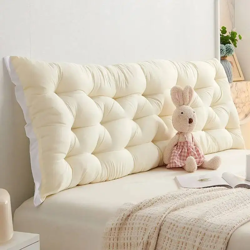 Bedside Pillow Double Sofa Tatami Waist Protection Anti-Collision Soft Pouch