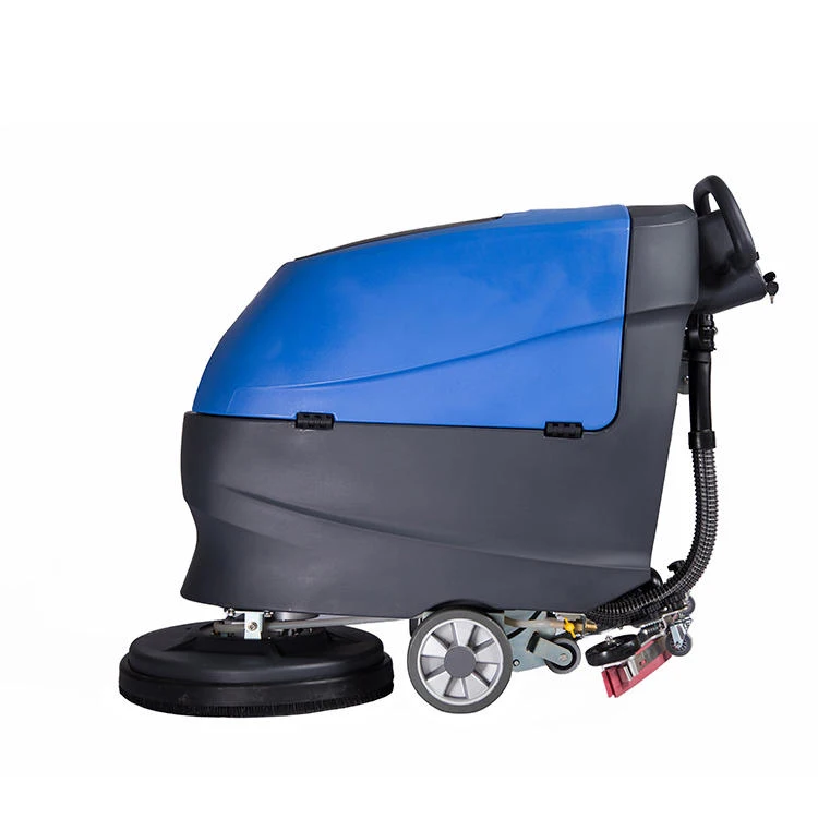 Camminata dietro il pavimento Spazzatrice versione batteria Spazzatrice per la pulizia della polvere del pavimento Spazzatrice