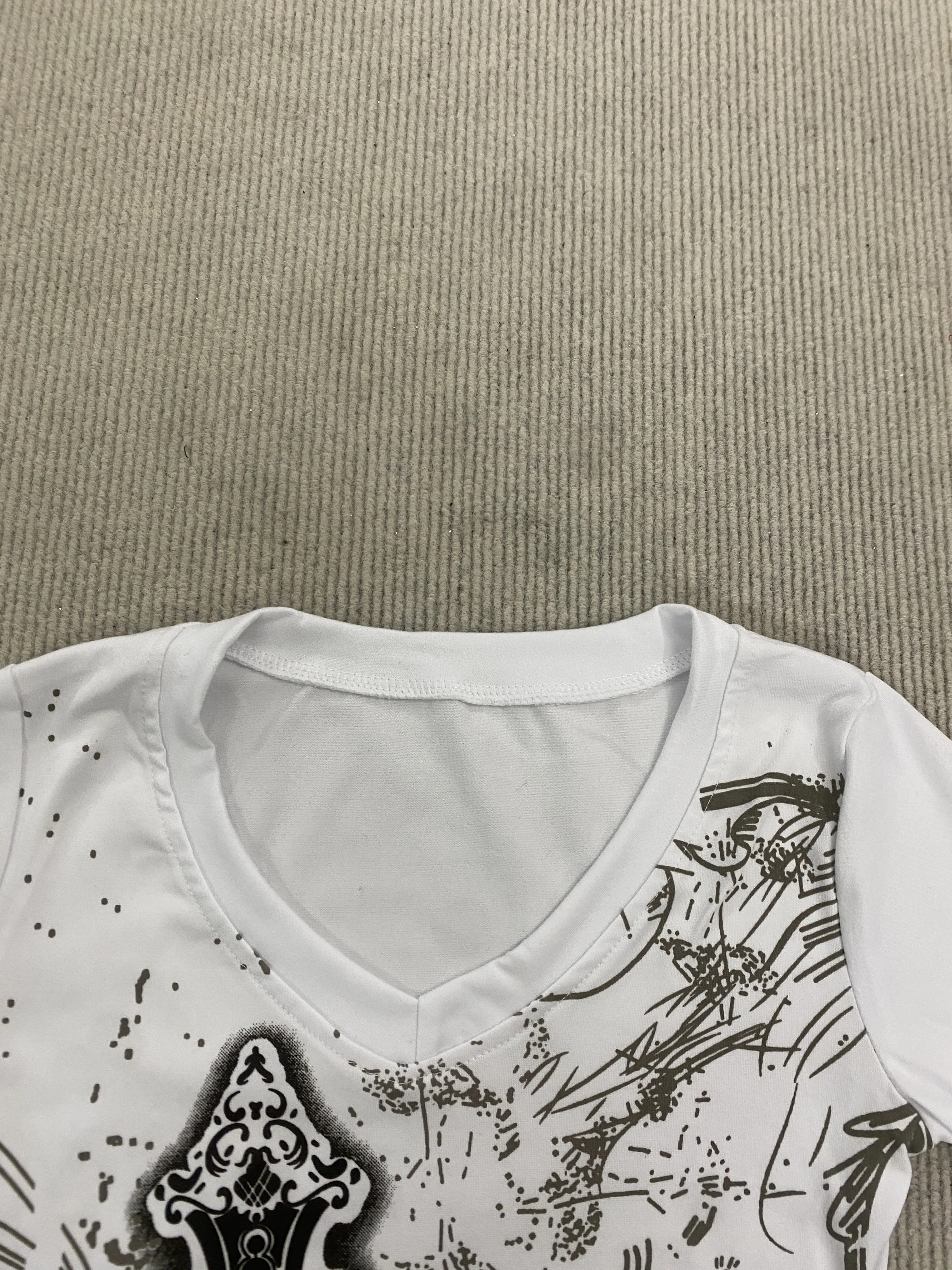 Gothic Retro Y2K Damen-T-Shirt mit Rundhalsausschnitt und langen Ärmeln, dunkler High-Street-Spice-Girl-Stil, tailliert, Herbstmode – Detail 9