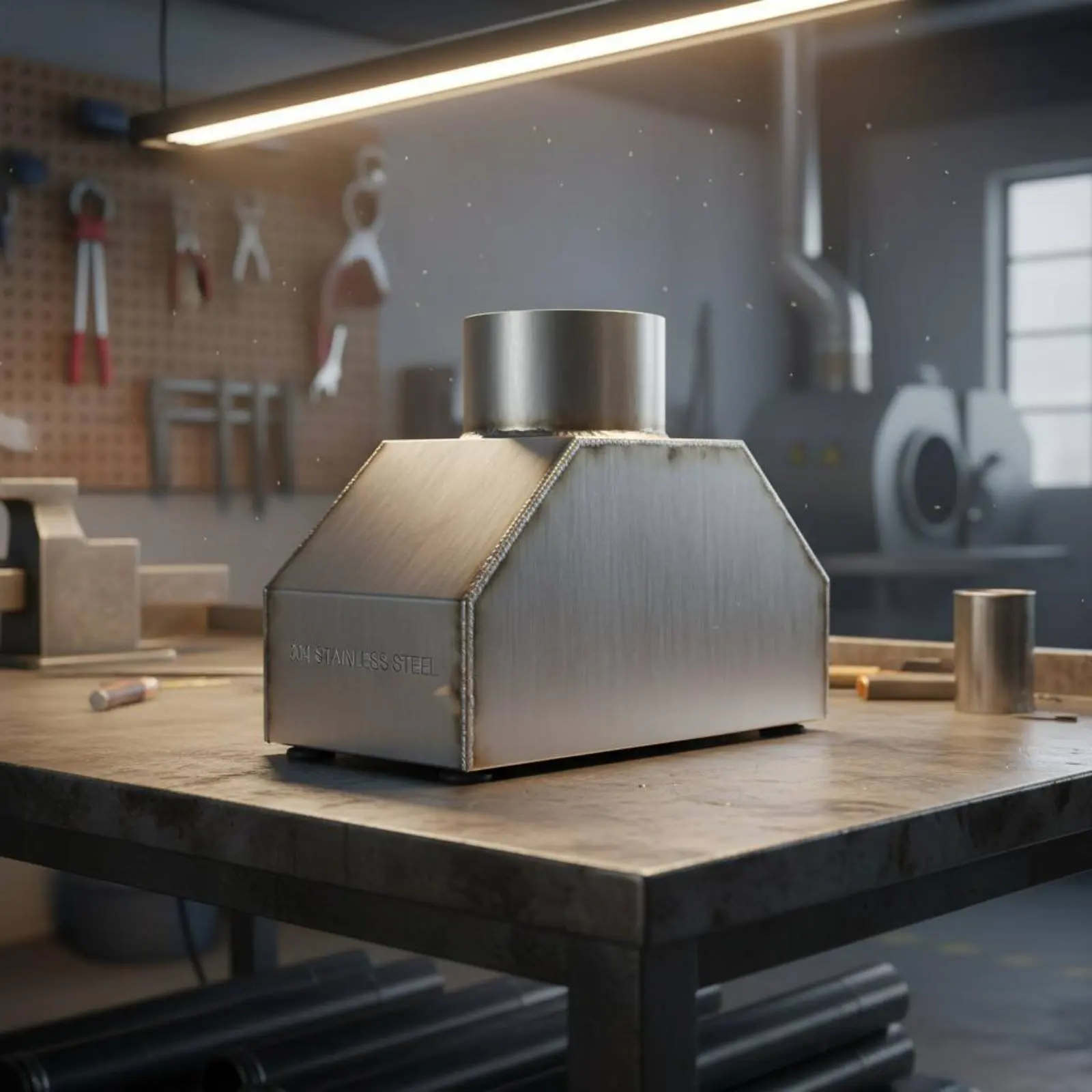 Smoke Collector Hood Corrosion Resistant Industrial Equipment for Workshop