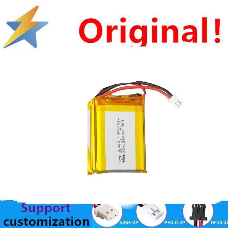 buy more will cheap Soft pack lithium battery 3000mAh 3.7V ternary battery 803450 full capacity rechargeable battery