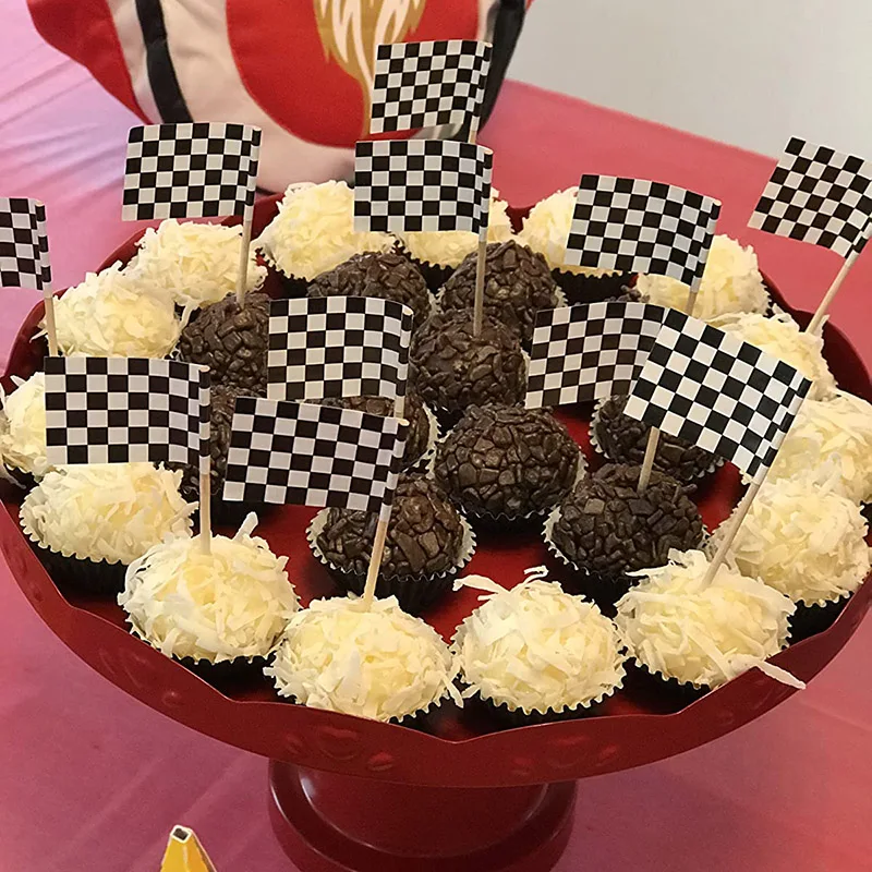 Racing Car Cake & Cupcake Toppers 6