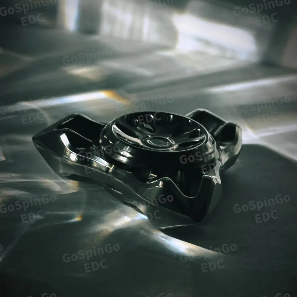 LQ EDC SHESHA تململ سبينر الفولاذ المقاوم للصدأ الزركونيوم ألعاب متململة للبالغين مكتب عمل الملحقات ثلاثة شفرات سبينر