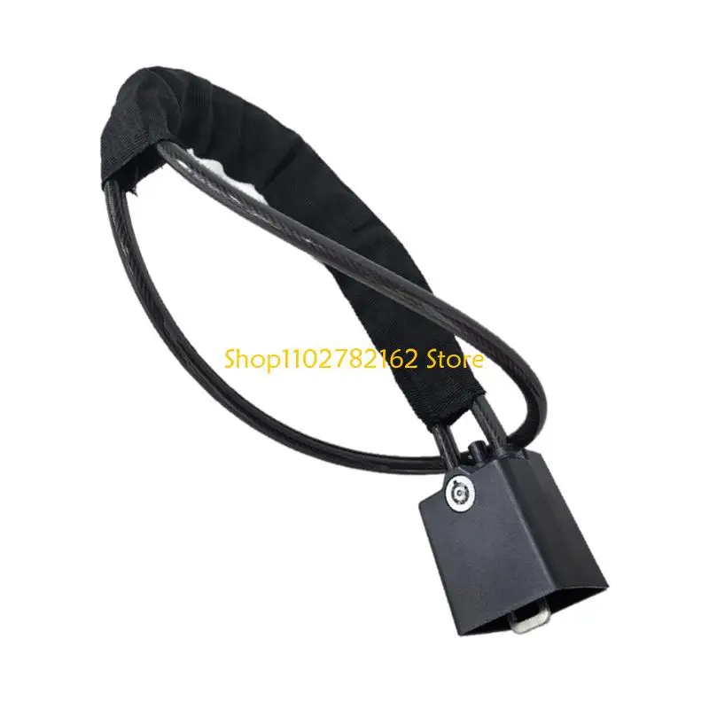 547B قفل عجلة قيادة السيارة العالمي، جهاز أمان مضاد للسرقة شديد التحمل للسيارة #5