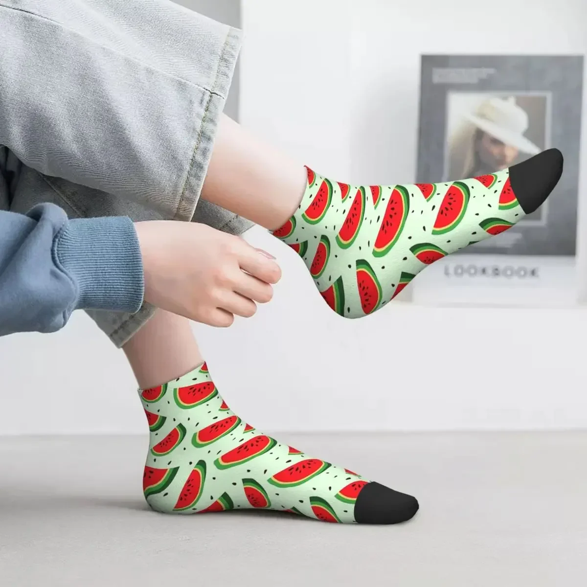 Chaussettes mignonnes pour hommes et femmes, chaussettes neutres, bas Harajuku, toutes saisons, accessoires pour cadeau d'anniversaire, haute qualité