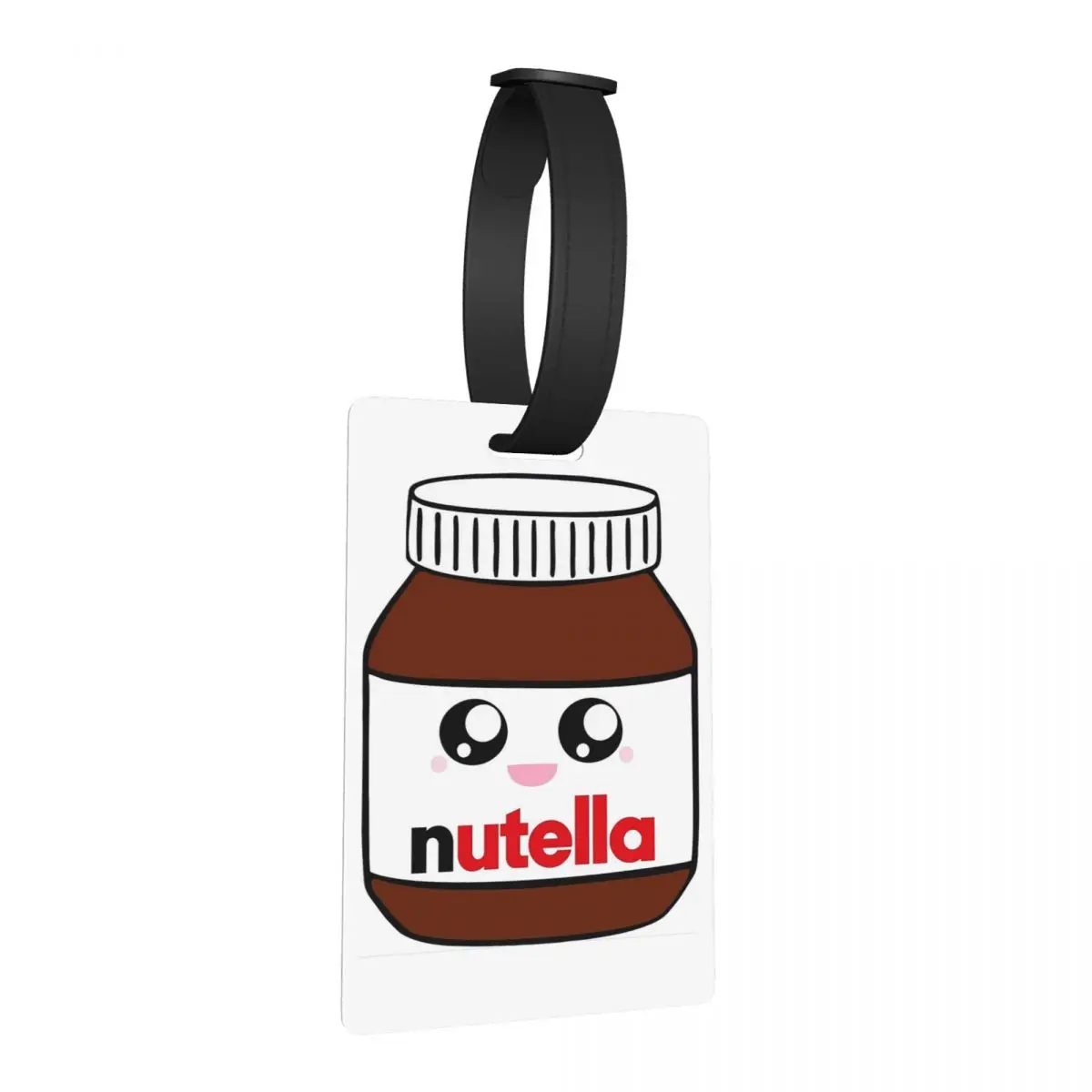 

Nutella, багажные бирки, аксессуары для чемодана, дорожный портативный багаж, посадочная бирка, держатель этикетки, идентификационное имя, адрес