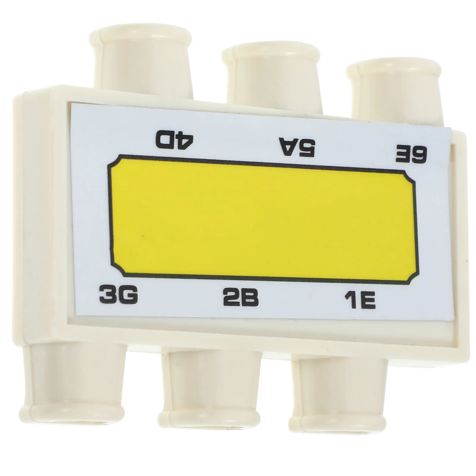 Exquisite Guitar Tuner 6-Hole Portable Folk Instrument Tuning Accessory Professional Adjustable Pitch Control Music Tool