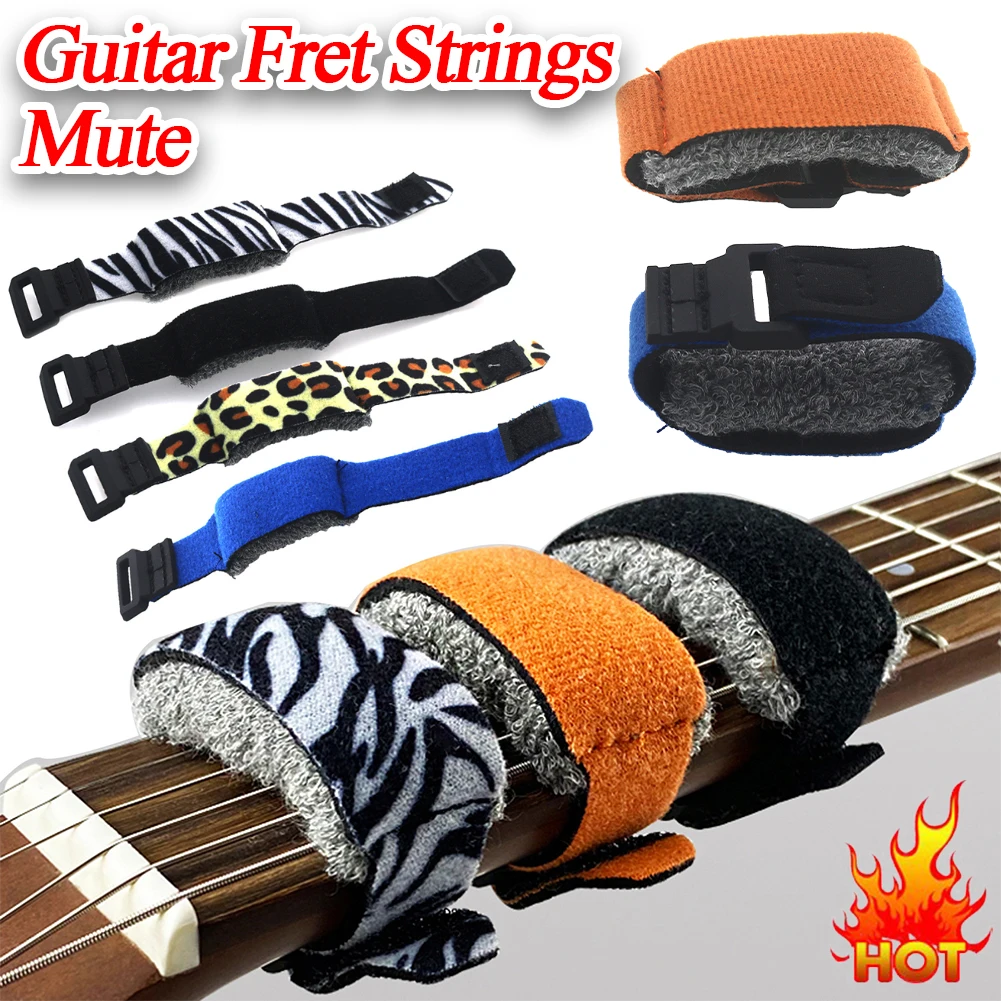 GuitarNoise Damper Strings Mute Noise Damper Guitar Tape Dampeners String Wraps Instruments Accessories for Guitar Bass Ukule