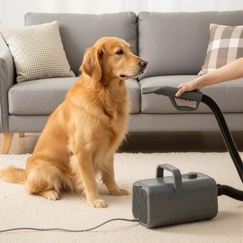 Pet Hair Grooming Vacuum Dryer 1
