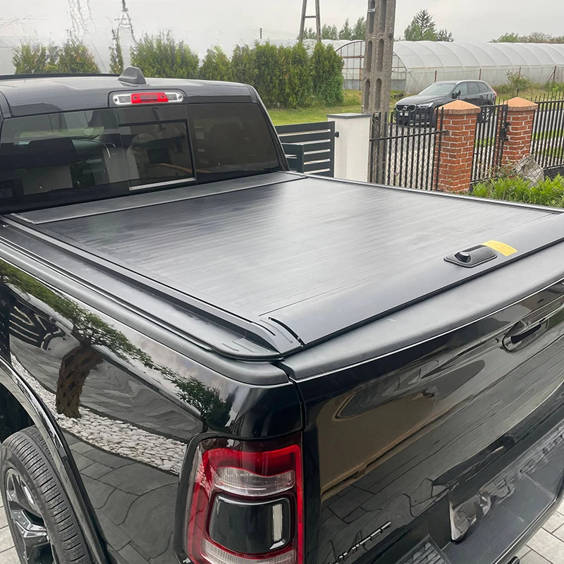 Elite Roller Shutter Tonneau Cover for Pickup Truck Bed Waterproof Cargo Protection 4x4 Off-Road