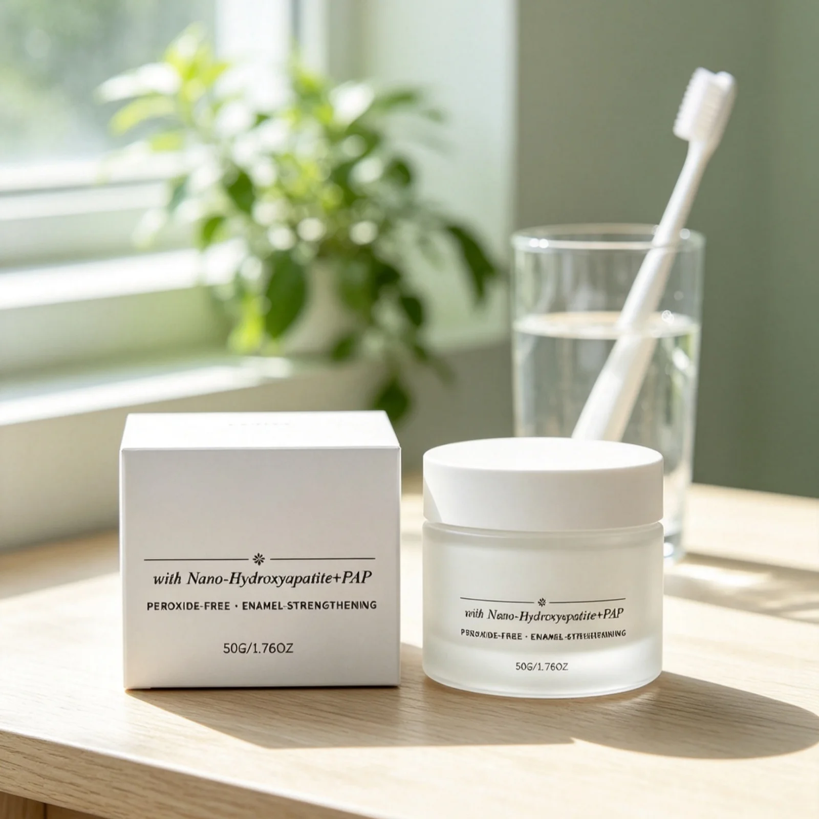 Whitening Teeth Powder Stain Remove Enamel Strengthen Restore Luster Improve Sensitive Enhance Cleanliness Oral Care Toothpaste
