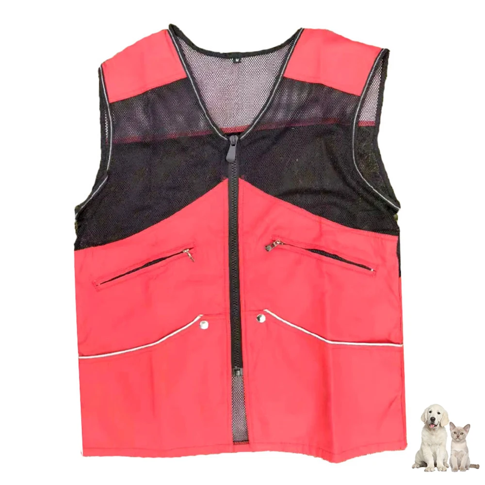 

Summer Dog Training Vest Mesh Multifunctional Dog Trainer Jacket K9 Working Anti-Grip Clothing Dog Equipment Training