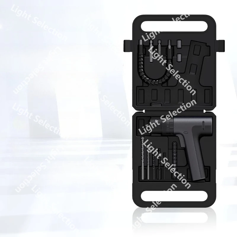 

Storage box impact gun to household charging lithium battery electric wall hole puncher