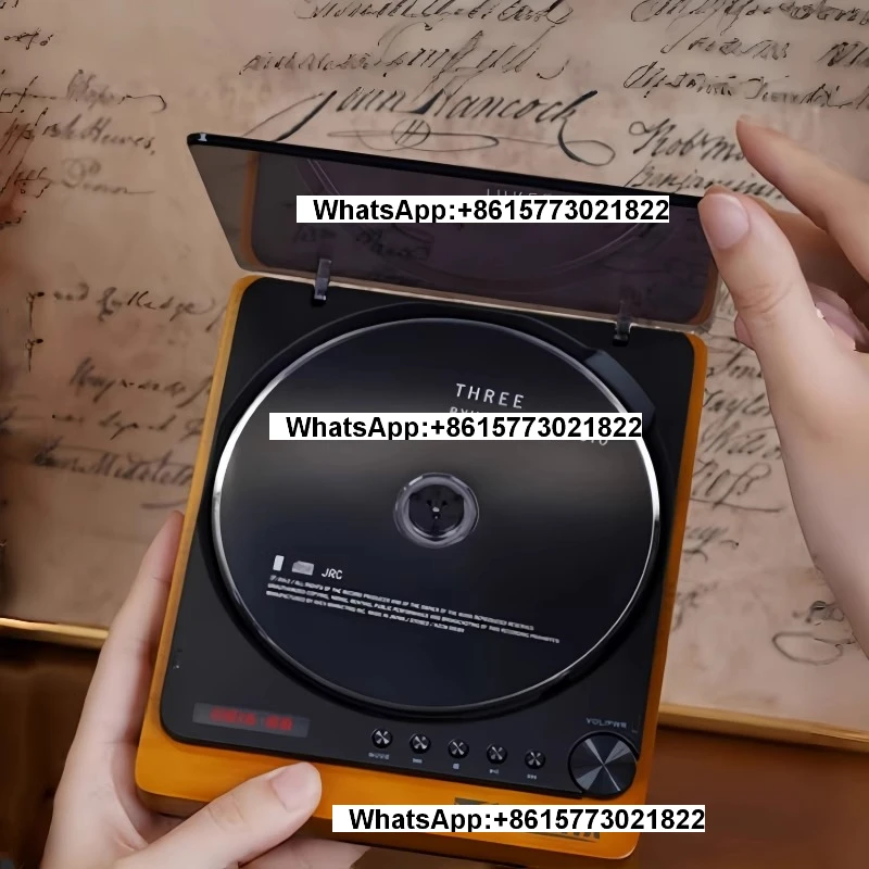 

Retro bluetooth cd player sound player no speaker