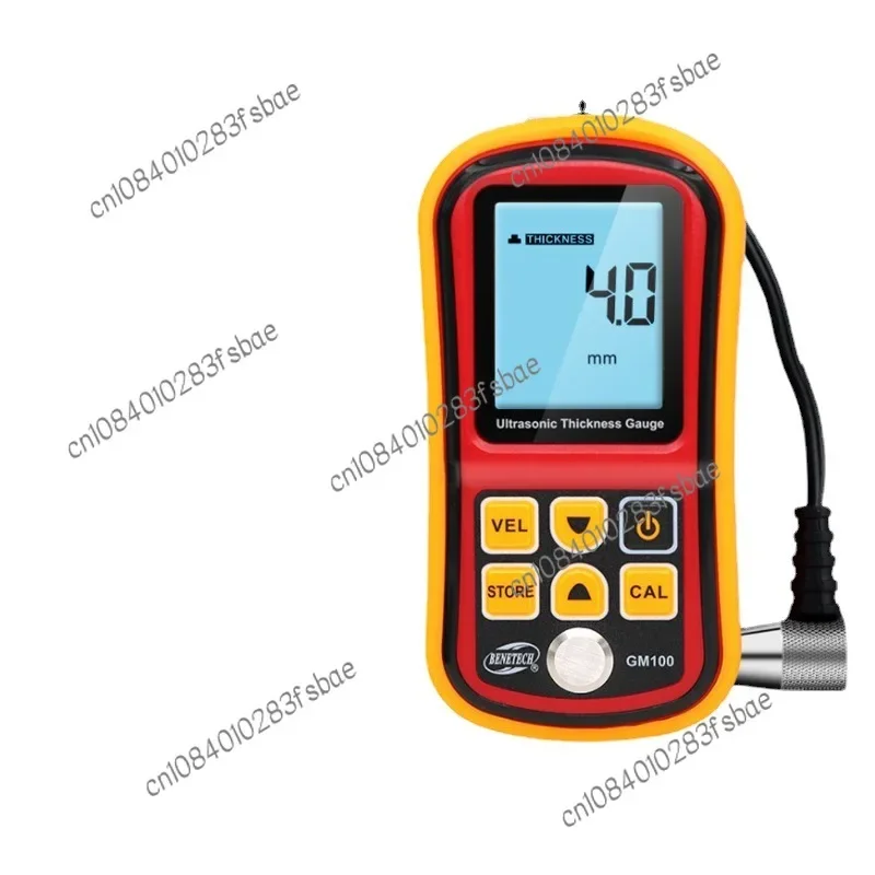 

Gm100 Ultrasonic Thickness Gauge Metal Gauge Steel Plate Gauge Digital Display Thickness Measuring Meter