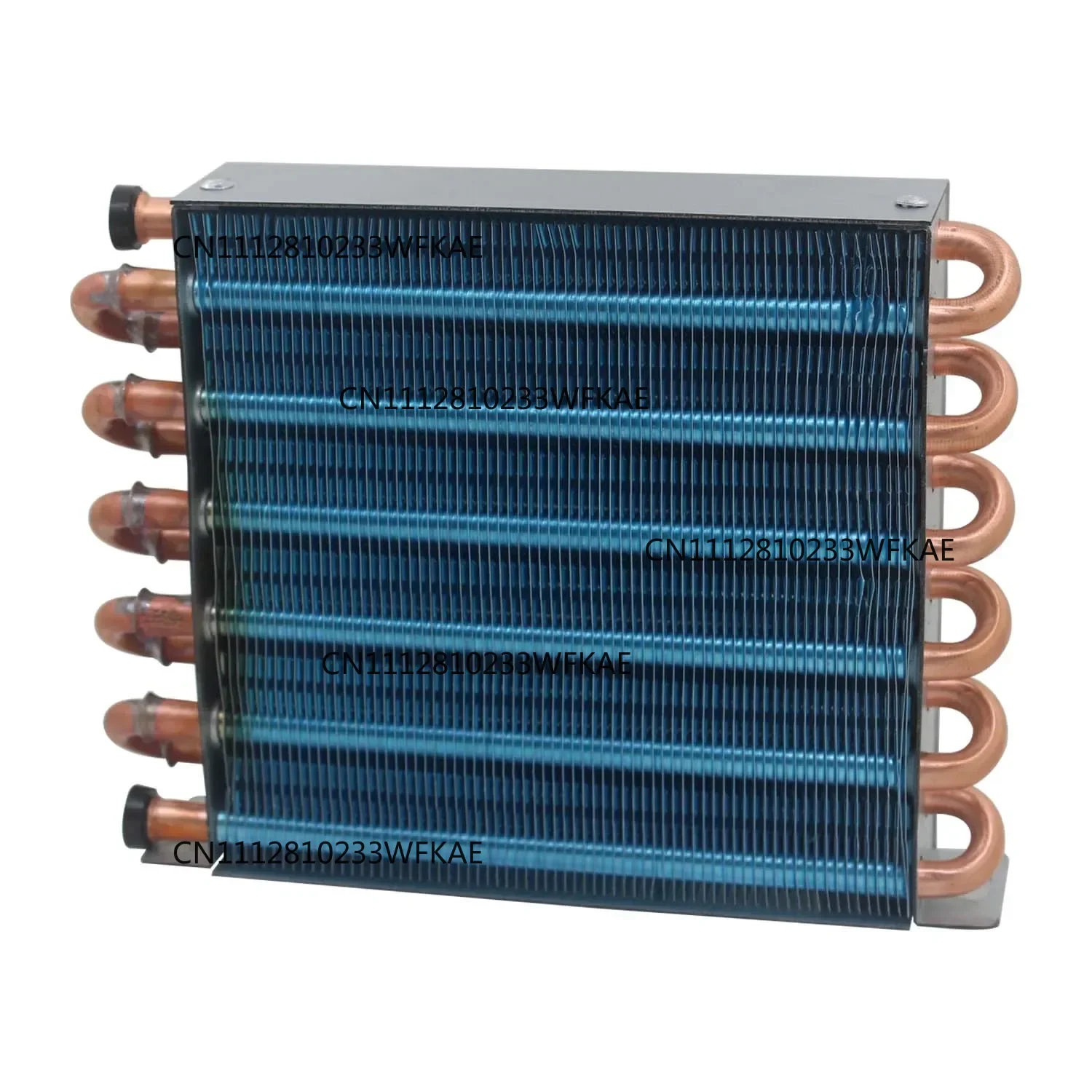 Small Shell Condenser Radiator Refrigerator Freezer Water-Cooled Aluminum Fin and Copper Tube Heat Exchanger with Fan Air-Cooled