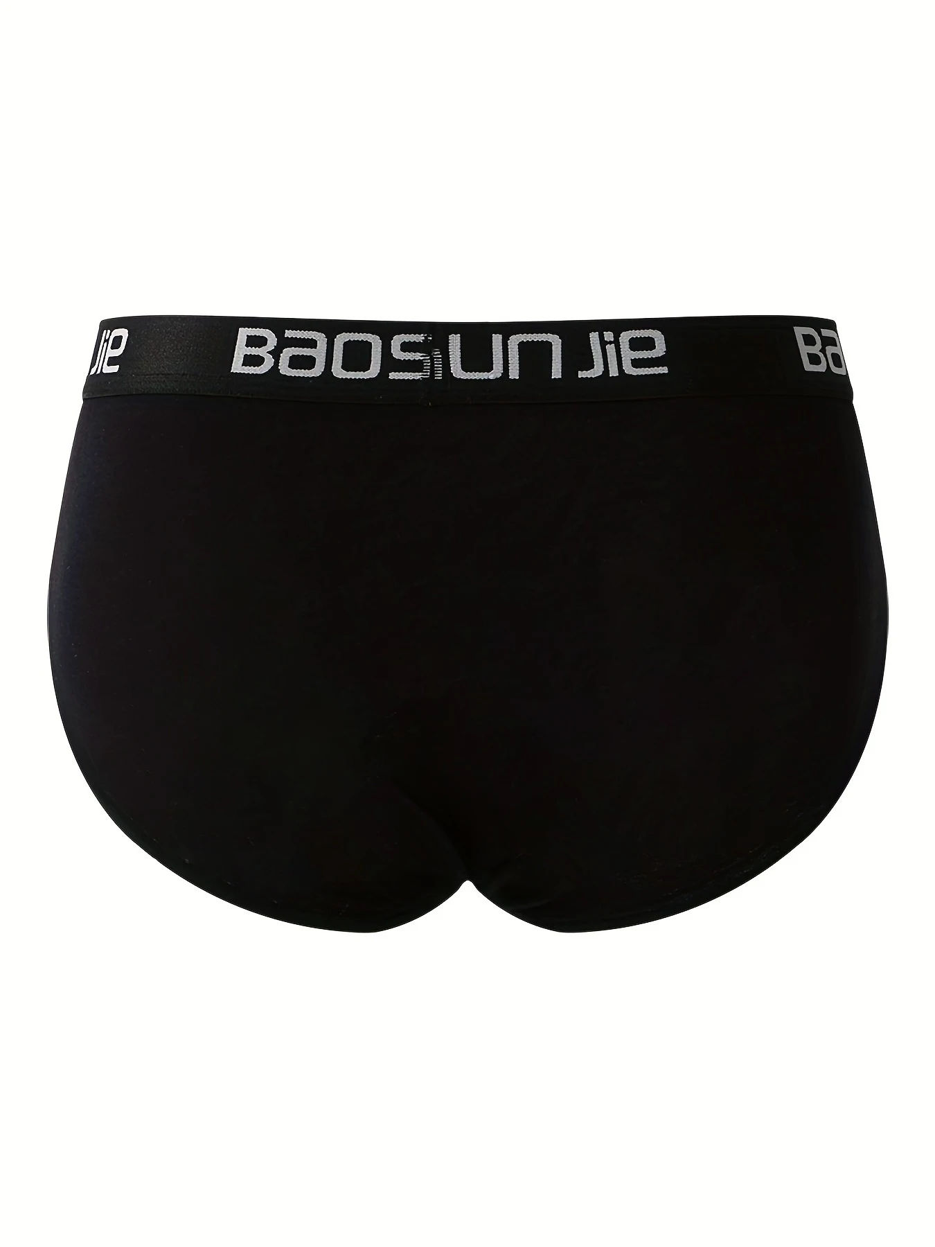 5 قطع من سراويل القطن الخالص للرجال - حزام خصر BAOSHUNJIE، متعدد الألوان، ملابس داخلية ناعمة قابلة للتنفس لراحة يومية #3