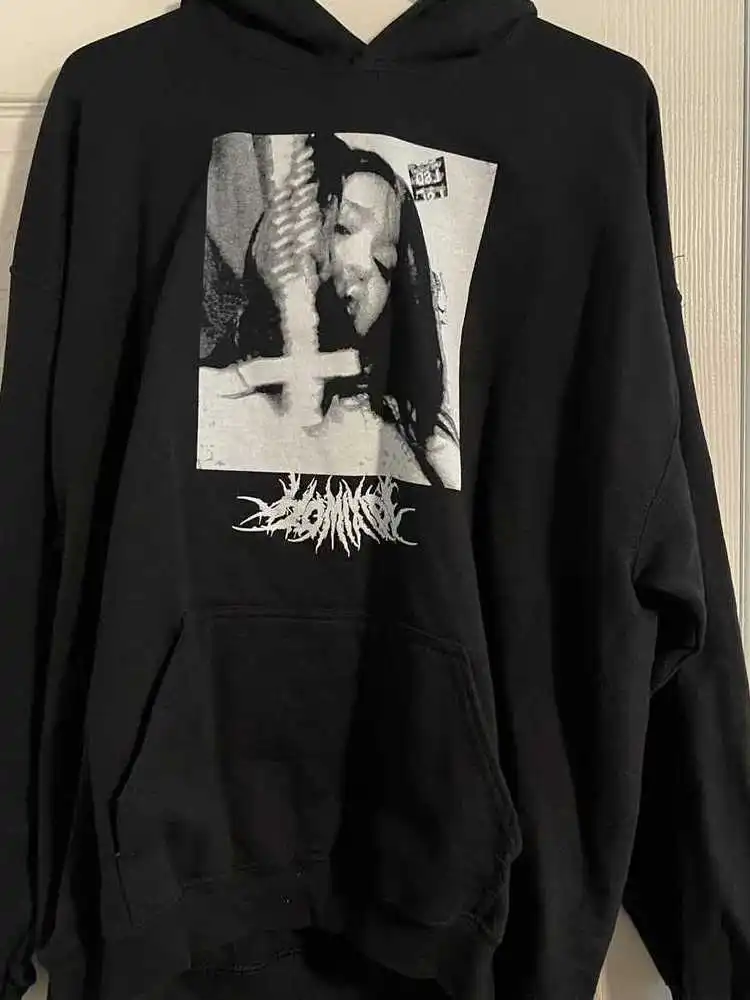 

Толстовка с капюшоном и принтом, свободного кроя, с длинными рукавами, теплая, повседневная, для весны, осени и зимы, молодежная, модная, утепленная, из хлопка.