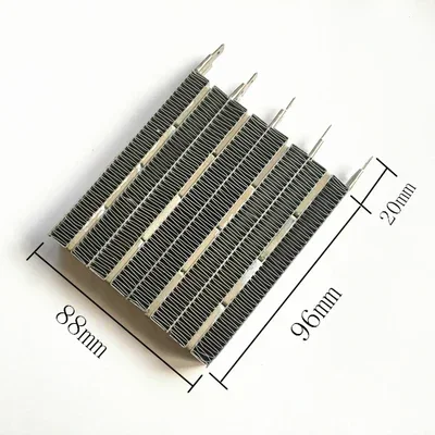 High Quality  Electric Fan Heater Parts PTC heating element ceramic heating fins plate 220-230V 1500W 1800W 2000W 3000W