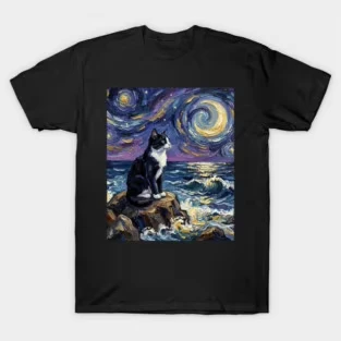 2026 Summer The Cure Cat Moon T-Shirt Graphic Band Shirt Short Sleeve Tee Luxury Casual Vintage Suitable
