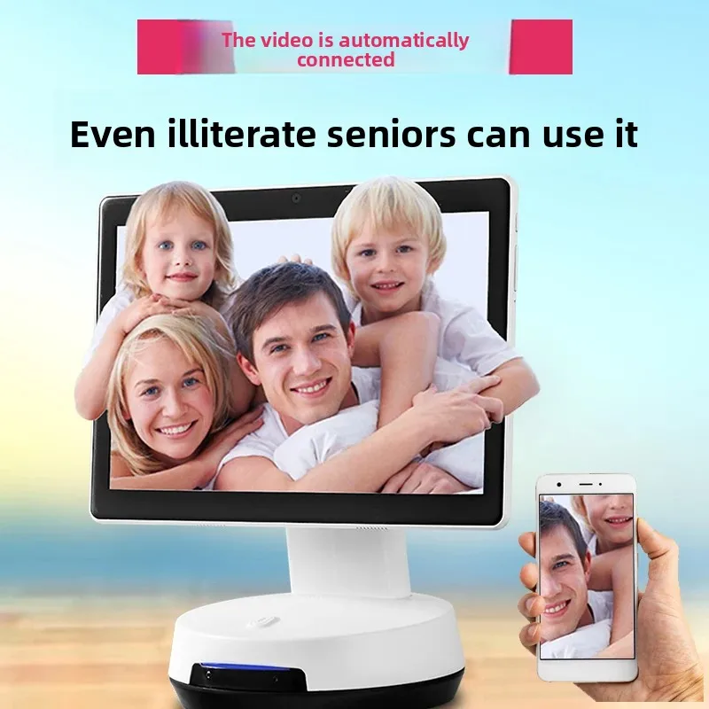 Robot d'appel vidéo bidirectionnel à distance, caméra visuelle