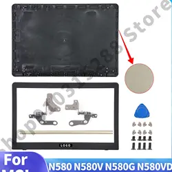 COVER per N580 N580V N580G N580VD X580 X580G X580V NX580V NX580VD nuova Cover posteriore LCD/lunetta/riparazione Hingecover 15.6IINCH