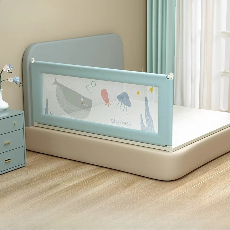 Modern tatami baffle side fence bedside railing kids guardrail bed rail secure unilateral block artifact