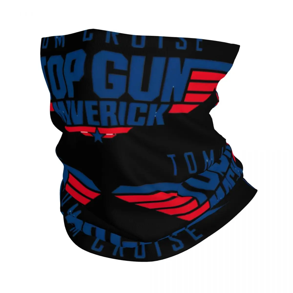 Top Gun Maverick Nek Gaiter Print Unisex Gezichtsmasker Sjaal Warme Hoofdband Wandelen Winddicht